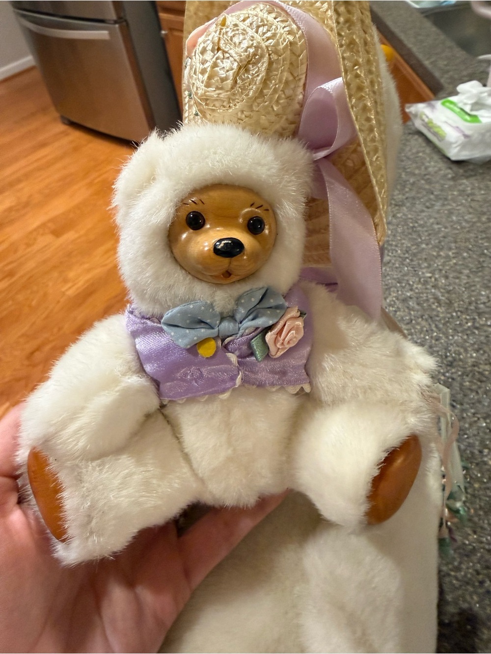 Vintage 1995 Robert Raikes Daffodil & Danny goose & bear plush collectible w/ ta - Picture 8 of 11